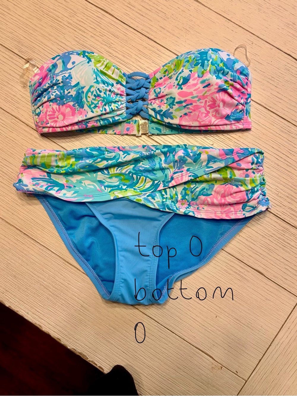 Lilly Pulitzer | multi - fished my wish bikini set
